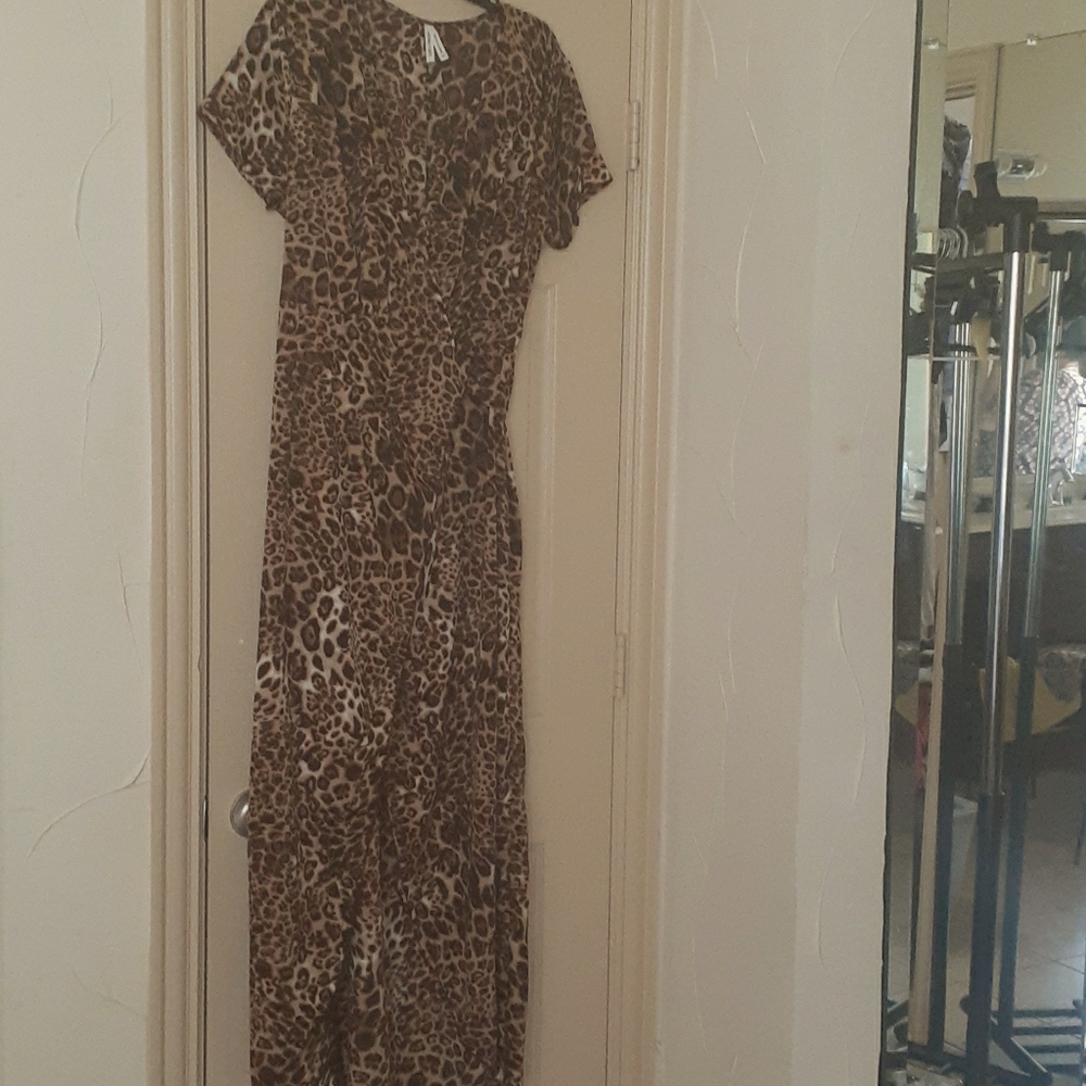 Modified wrap dress